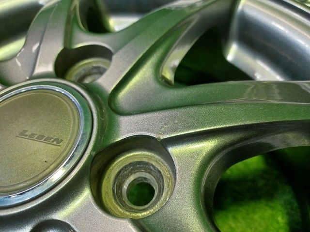 レーベン ﾊｲｾﾞｯﾄ ﾜｺﾞﾝR EKﾜｺﾞﾝ ホイール アルミ ガンメタ 13インチ 4 00 B 4穴 4本 100 43 フルサイズ 13インチ 