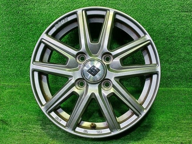  ザイン ﾊｲｾﾞｯﾄ ﾜｺﾞﾝR EKﾜｺﾞﾝ ホイール アルミ ガンメタ 13インチ 4 00 B 4穴 4本 100 45 13インチ ホイール