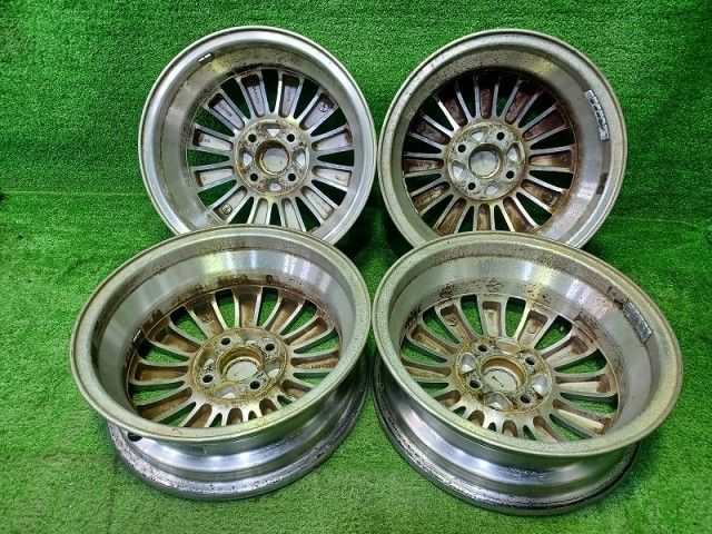 スバル SUBARU ステラ RN 2 ホイール アルミ ポリッシュ 14インチ 4 5 J 4穴 4本 100 45