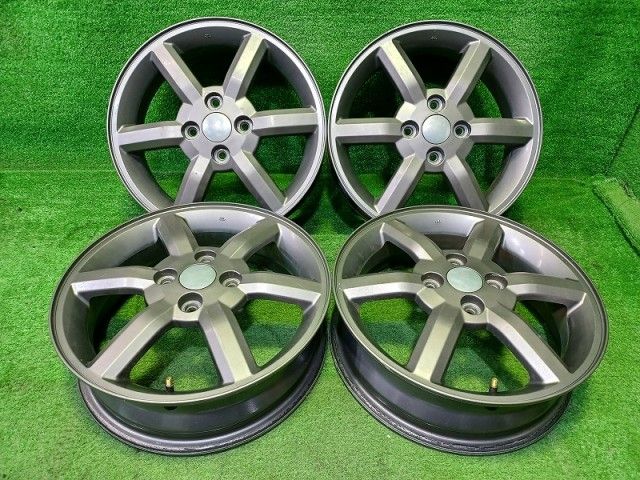 スズキ SUZUKI KEI HN 22 S ホイール アルミ ガンメタ 15インチ 4 5 J 4穴 4本 100 50