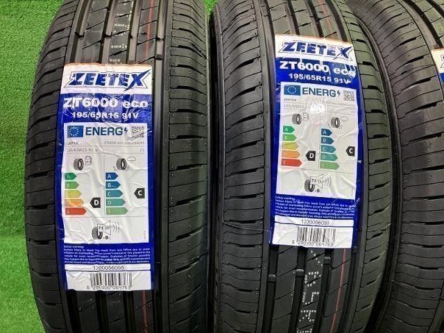 ZEETEX サマー ジーテックス ZT 6000 eco 195 65 R 15 4本 7ミリ