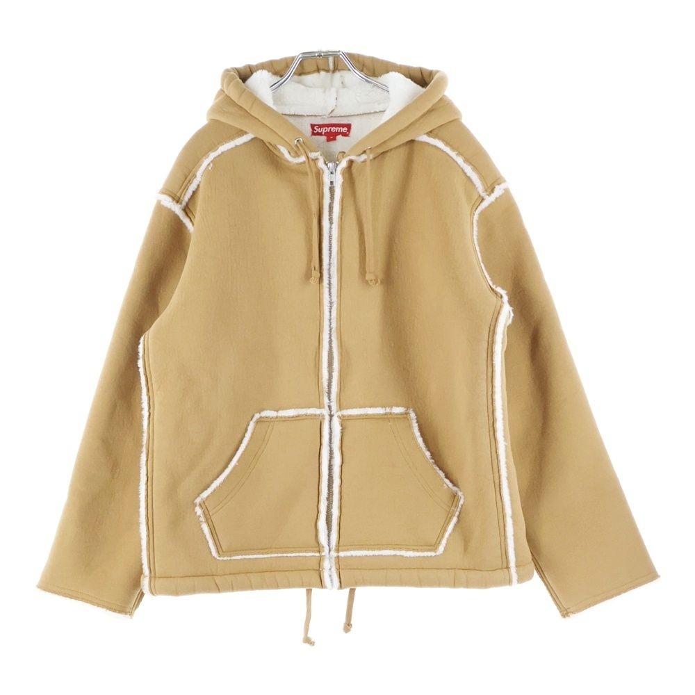 SUPREME (シュプリーム) 21AW Faux Shearling Hooded Jacket ファー