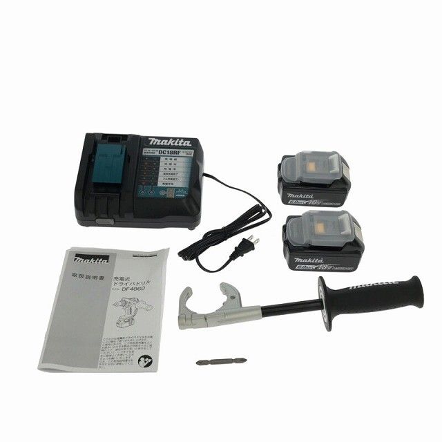  makita マキタ 18 V 充電式ドライバドリル バッテリー 6.0 Ah 充電器 ケース付119754 電動ドライバードリル ドリル ドライバー レンチ