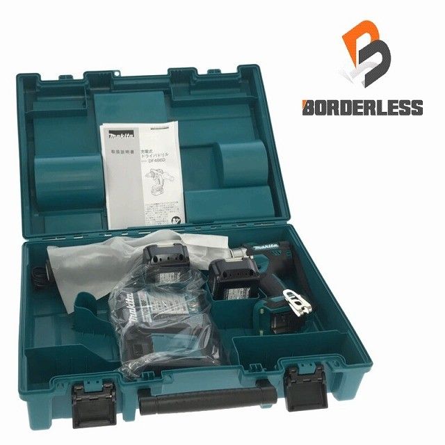 makita マキタ 18 V 充電式ドライバドリル バッテリー 6.0 Ah 充電器 ケース付119754