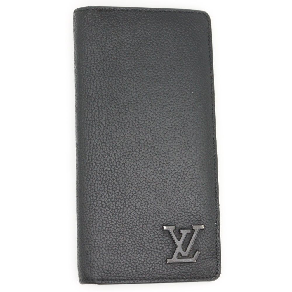 LOUIS VUITTON (ルイヴィトン) 二つ折り長財布 LVアエログラム ブラザ