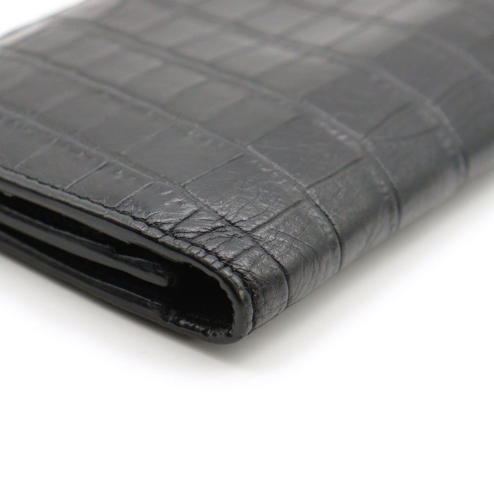 SAINT LAURENT PARIS (サンローランパリ) カサンドラ クロコ型押し 二