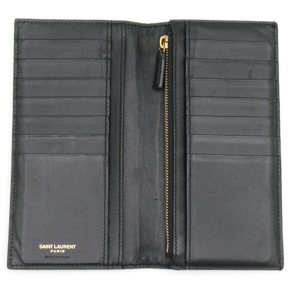 SAINT LAURENT PARIS (サンローランパリ) カサンドラ クロコ型押し 二