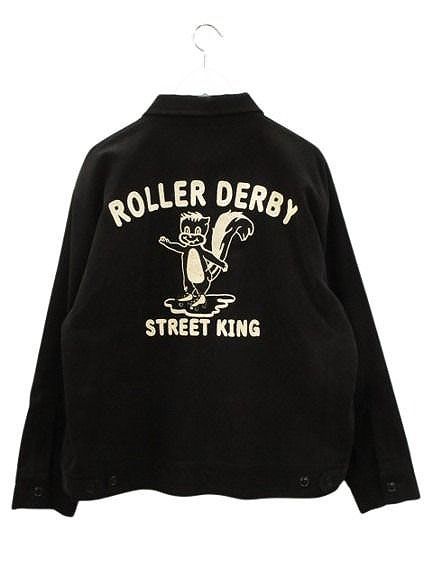 Backers バッカーズ 刺繍入り コーデュロイジャケット ROLLER DERBY L