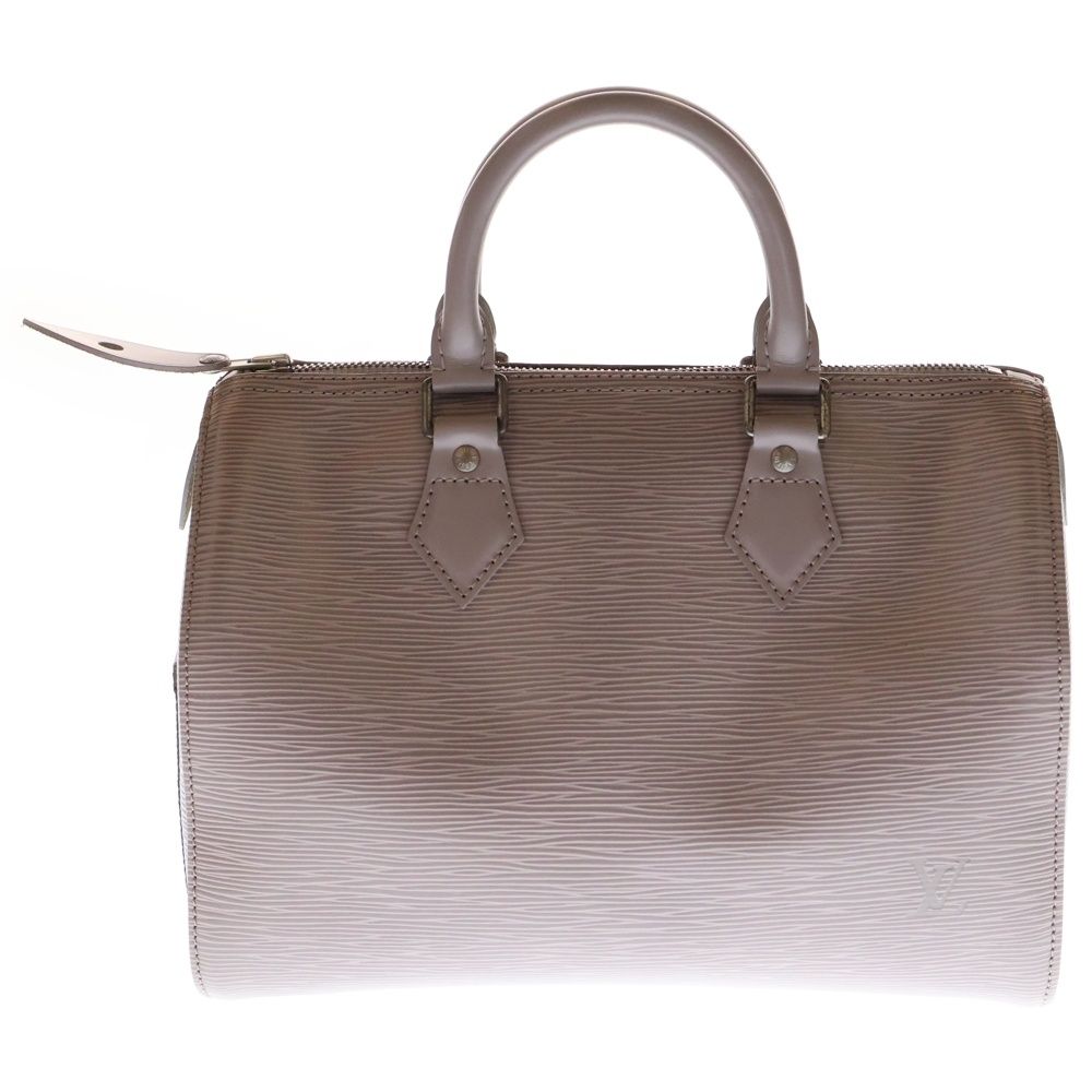 LOUIS VUITTON ルイヴィトン スピーディ25 エピ レザー ハンドバッグ ライラック シルバー金具 パープル M 4301 B