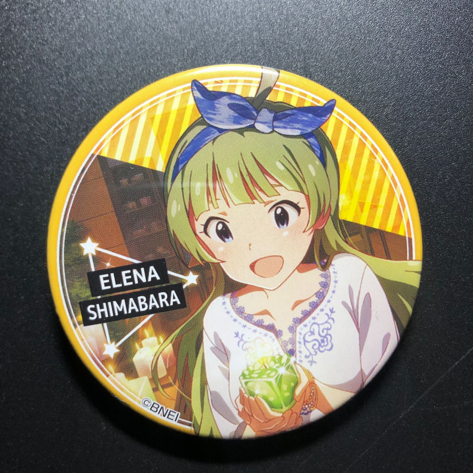 アイドルマスター ミリオンライブ 島原エレナ 缶バッジ・ラバスト・アクキーセット アイドルマスター 島原エレナ 缶バッジ 東急ハンズ限定 ミリオンライブ