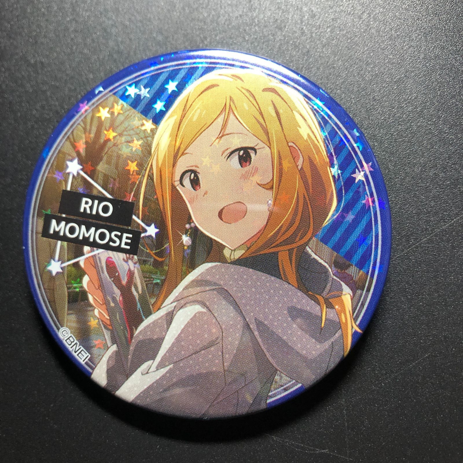 ミリオンライブ 百瀬莉緒 缶バッジ セット アイドルマスター 百瀬莉緒 特別仕様 ホロ版 缶バッジ 東急ハンズ限定