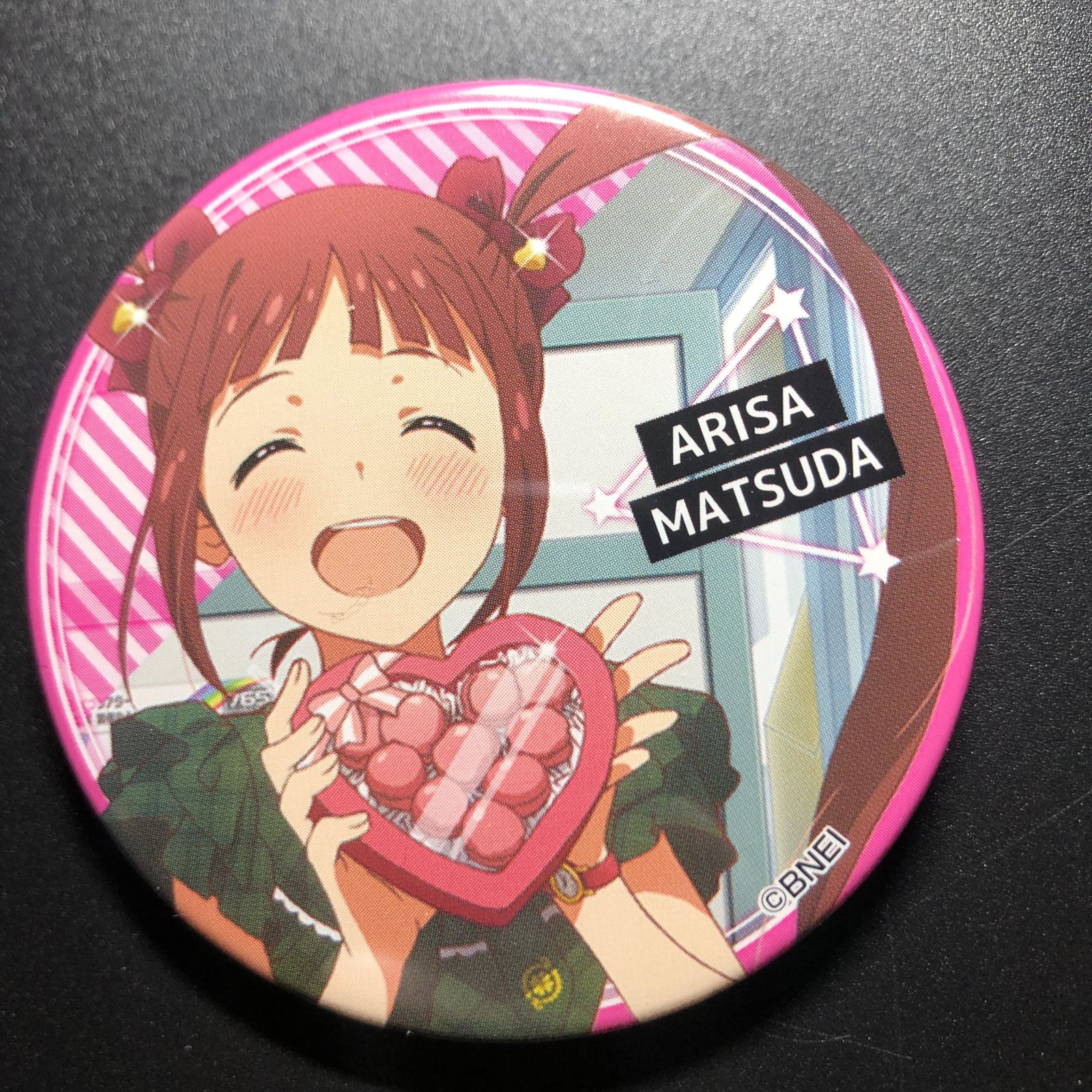 アイドルマスター 松田亜利沙 缶バッジ 東急ハンズ限定 ミリオンライブ