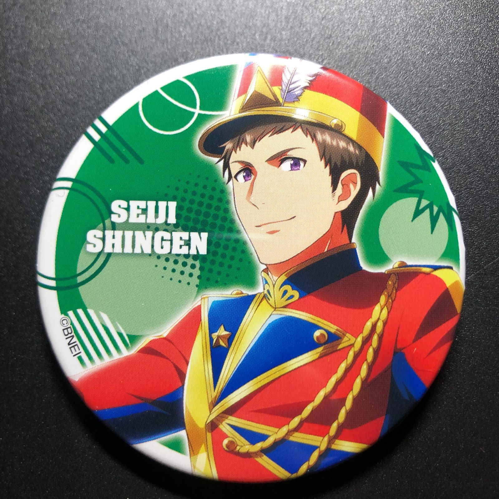 アイドルマスター 信玄誠司 缶バッジ 東急ハンズ限定 sideM サイドエム