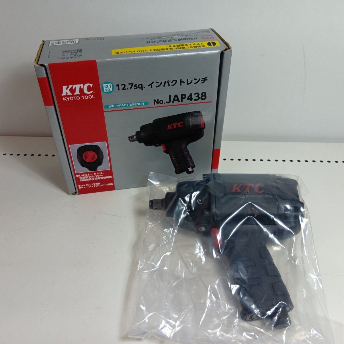 KTC ケーティーシー インパクトレンチ JAP 438 ブラック ♥品 S 本体のみ 常圧
