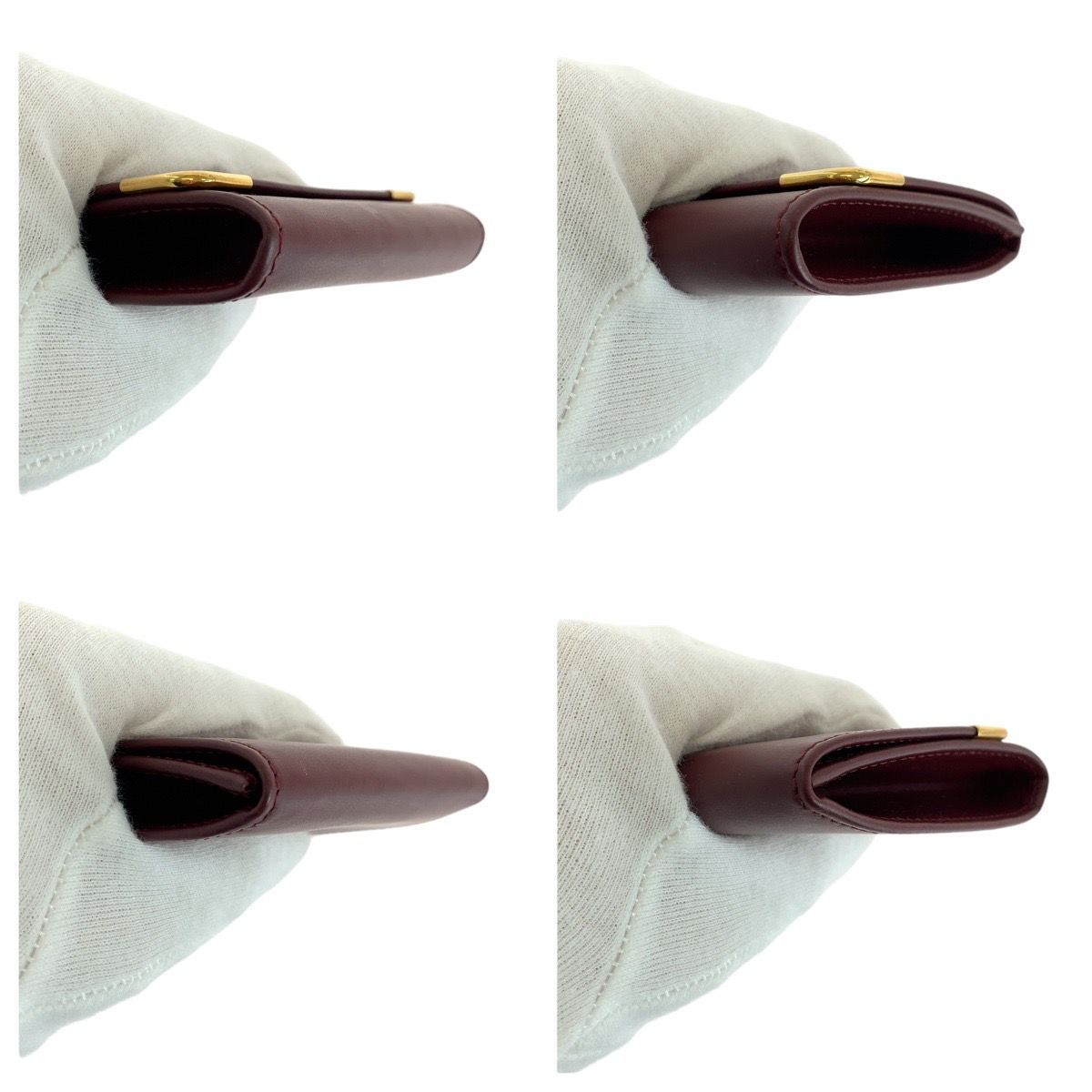 美品 CARTIER カルティエ マストライン ワインレッド ボルドー