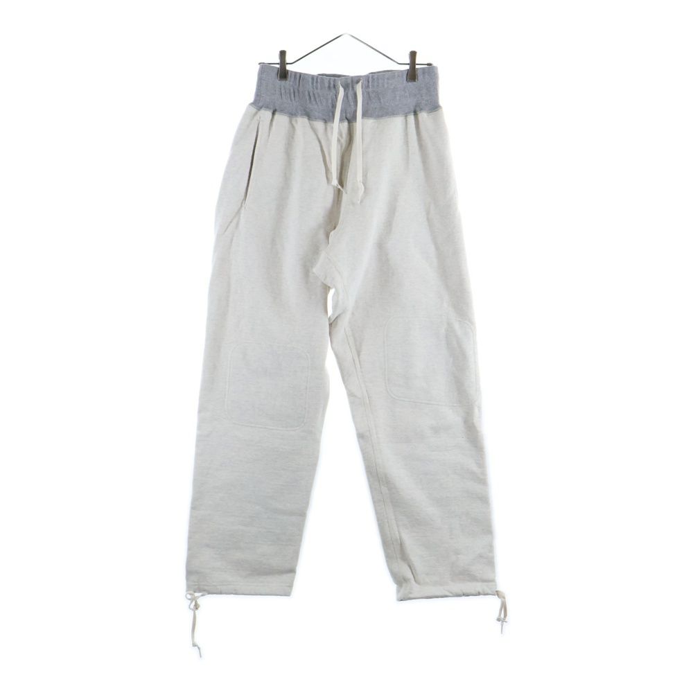 NIGEL CABOURN ナイジェルケーボン 40 s SWEAT PT ミリタリー スウェットパンツ ホワイト|グレー 8043-00-50040