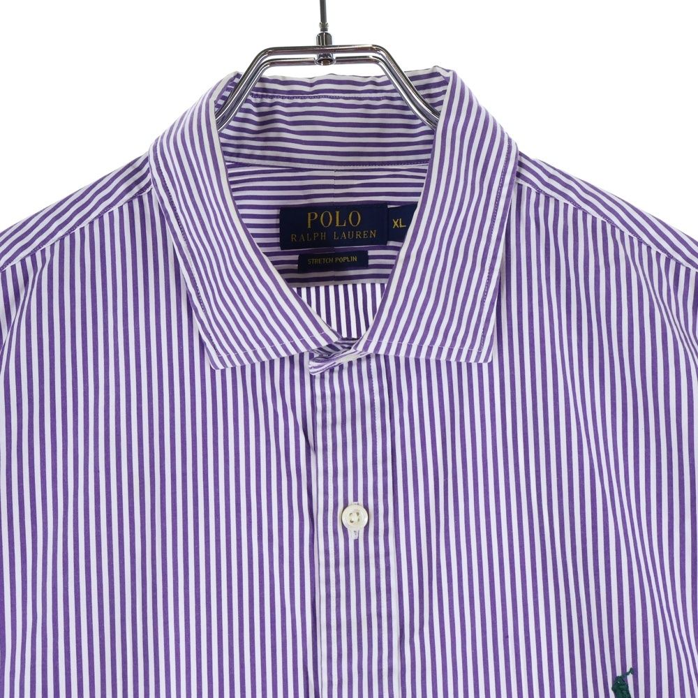 POLO RALPH LAUREN (ポロラルフローレン) ロゴ刺繍 ストライプ