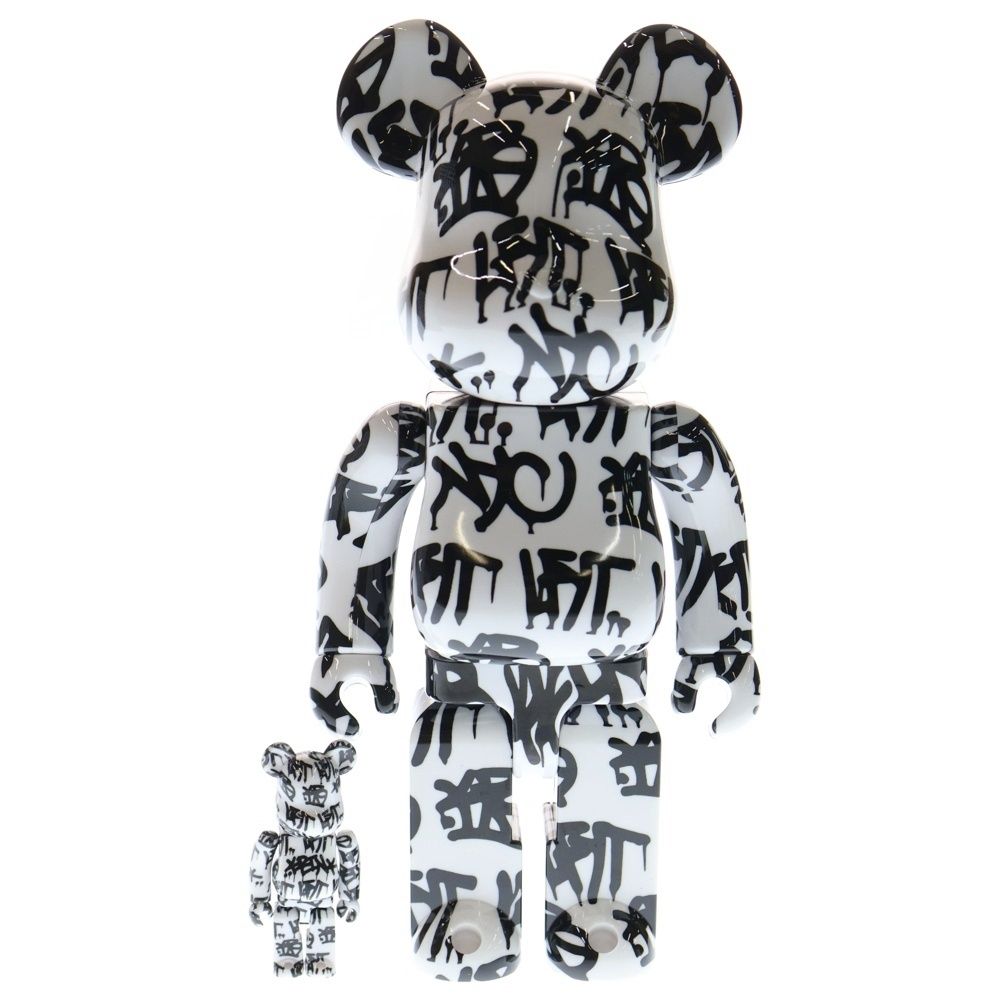 BE RBRICK ベアブリック LFYT KRINK 400 ラファイエット クリンク フィギュア 人形 ホワイト ブラック