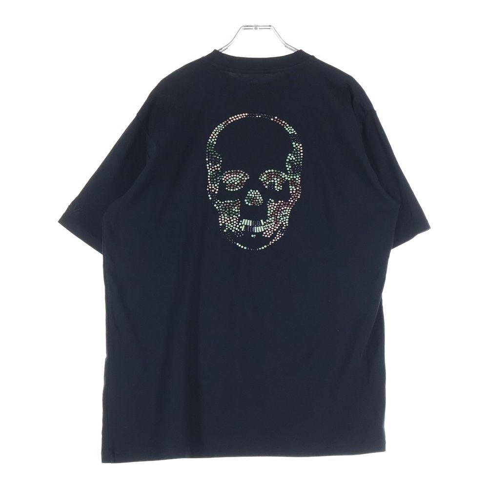 【新品／未使用】ルシアンペラフィネ 20周年限定販売 スカルクリスタルTシャツ lucien pellat-finet (ルシアンペラフィネ) ラインストーン スカル