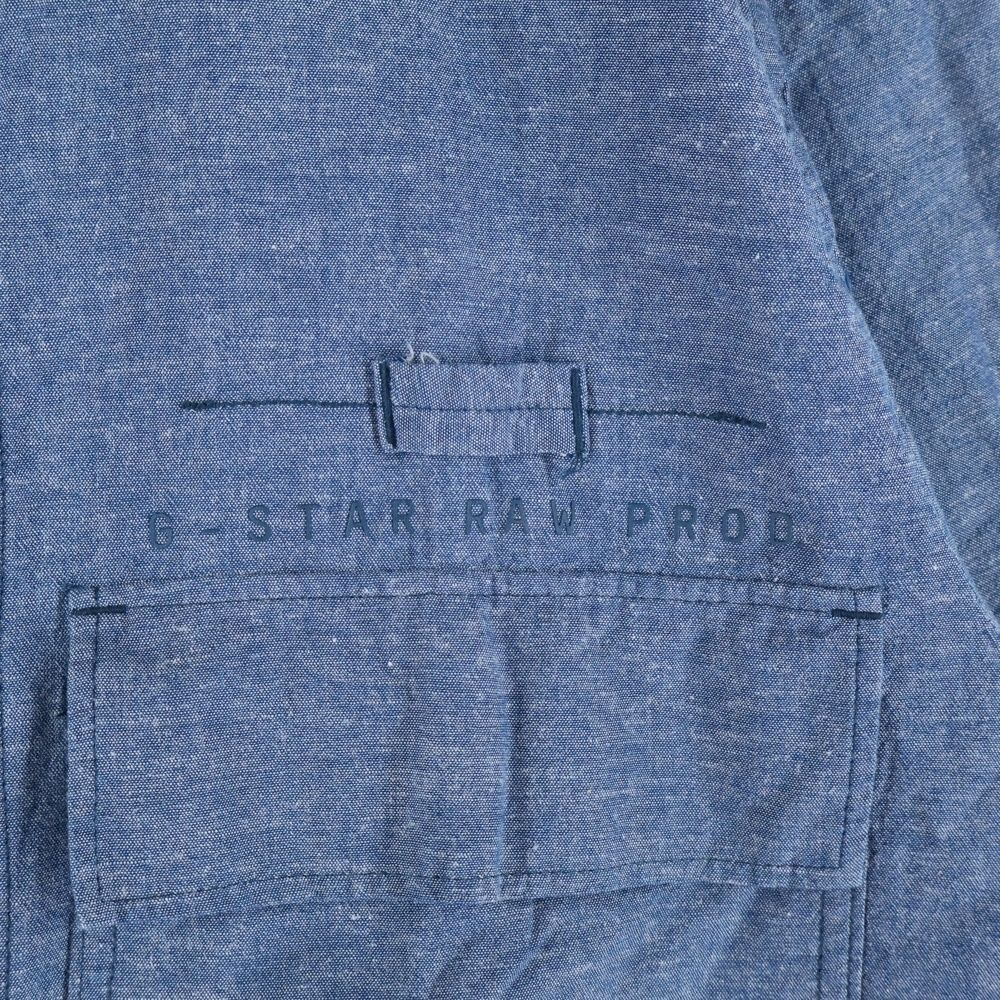 G-STAR RAW (ジースターロウ) 胸ロゴデザイン ダブルポケット