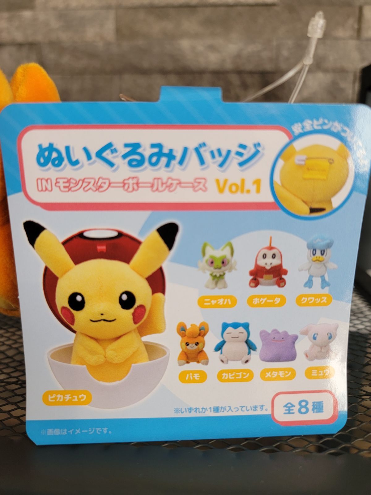 ポケモンセンター限定‼️ ポケットモンスター ぬいぐるみバッジ IN