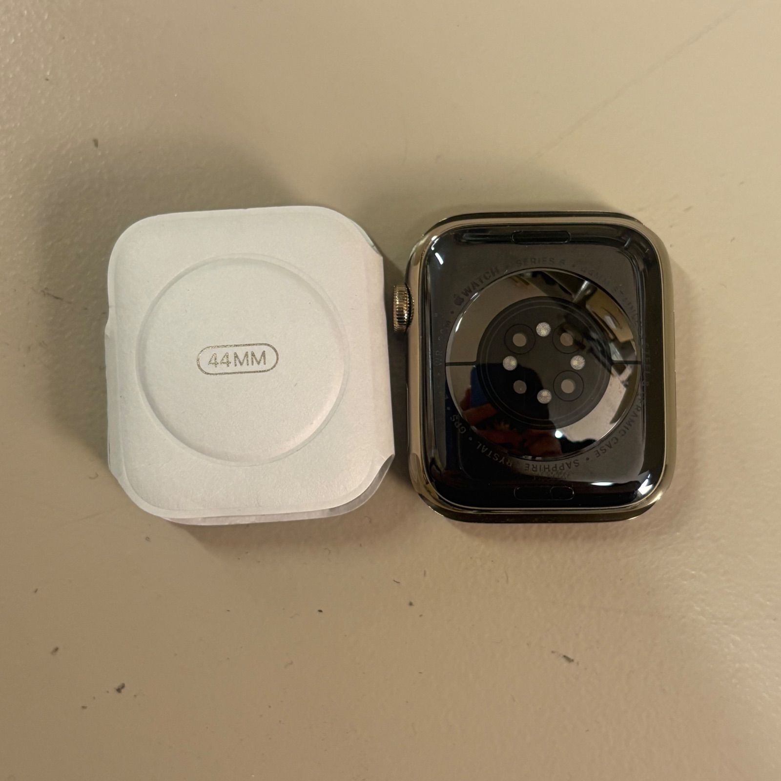 Apple Watch Series6 44mm ステンレス ゴールド GPS+Cellular