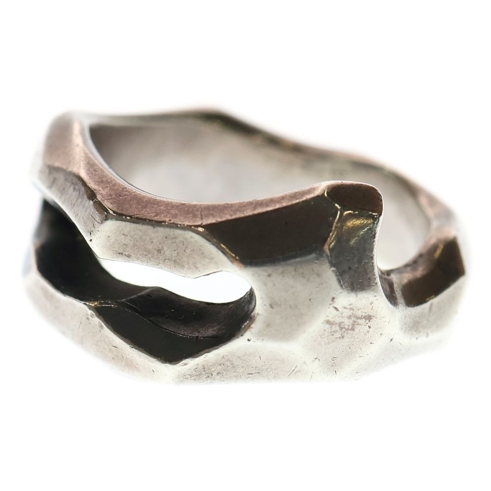 GARNI ガルニ ロゴ刻印 クロッケリー リング シルバー