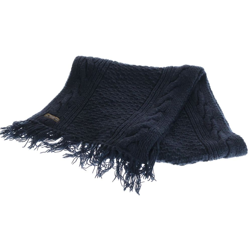 WTAPS (ダブルタップス) ウールケーブルニットマフラー ストール