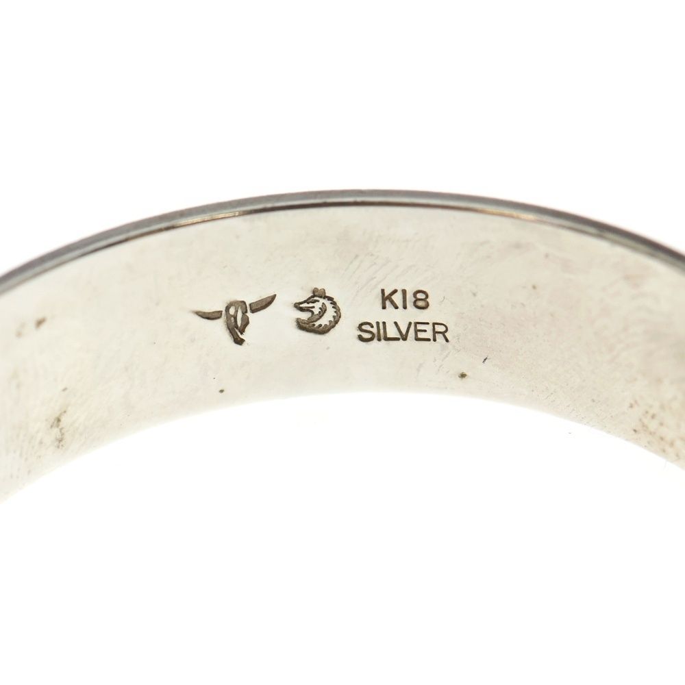 TADY & KING (タディアンドキング) アラベスク 平打ちバングル K18