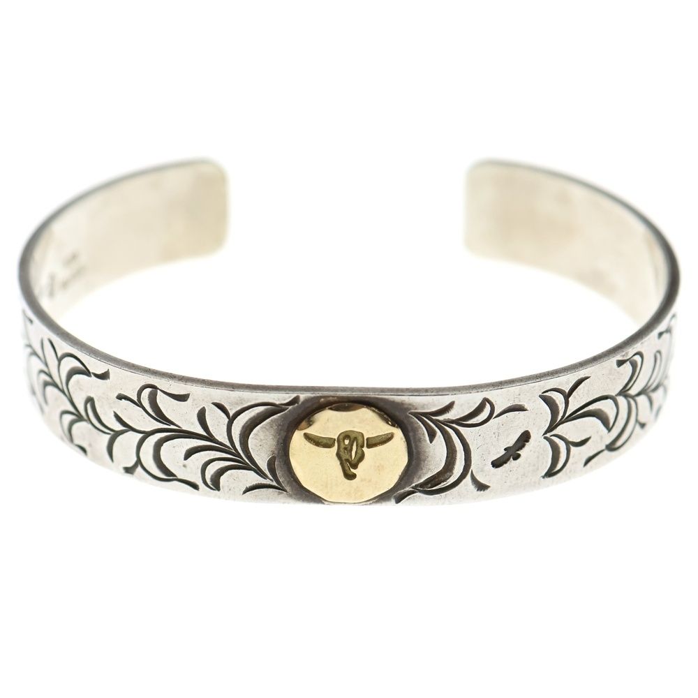 TADY & KING (タディアンドキング) アラベスク 平打ちバングル K18