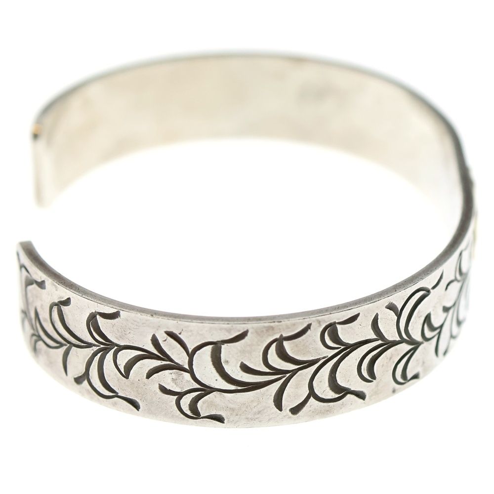 TADY & KING (タディアンドキング) アラベスク 平打ちバングル K18