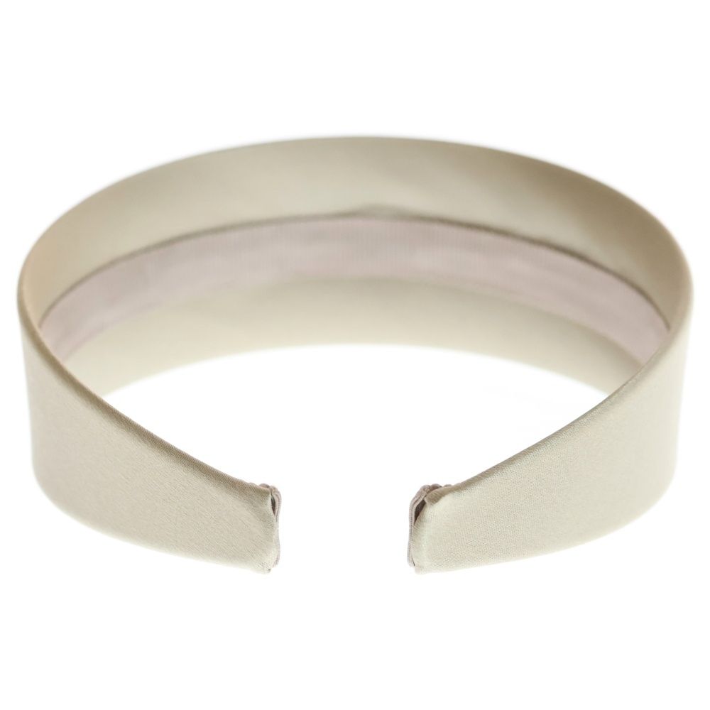 NO BRAND ノーブランド JENNIFER BEHR ジェニファーベア サテンヘッドバンド カチューシャ レディース ベージュ