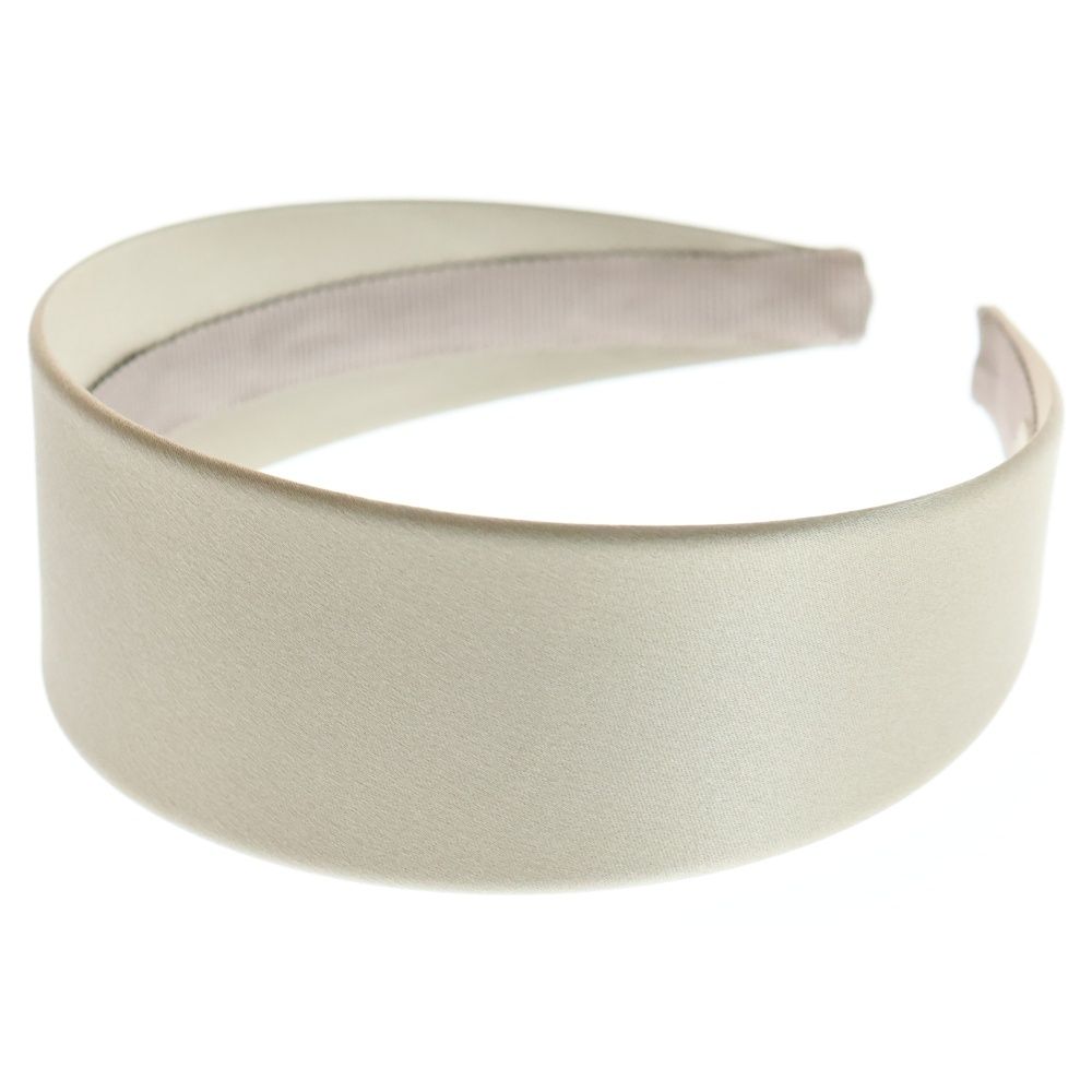 NO BRAND ノーブランド JENNIFER BEHR ジェニファーベア サテンヘッドバンド カチューシャ レディース ベージュ