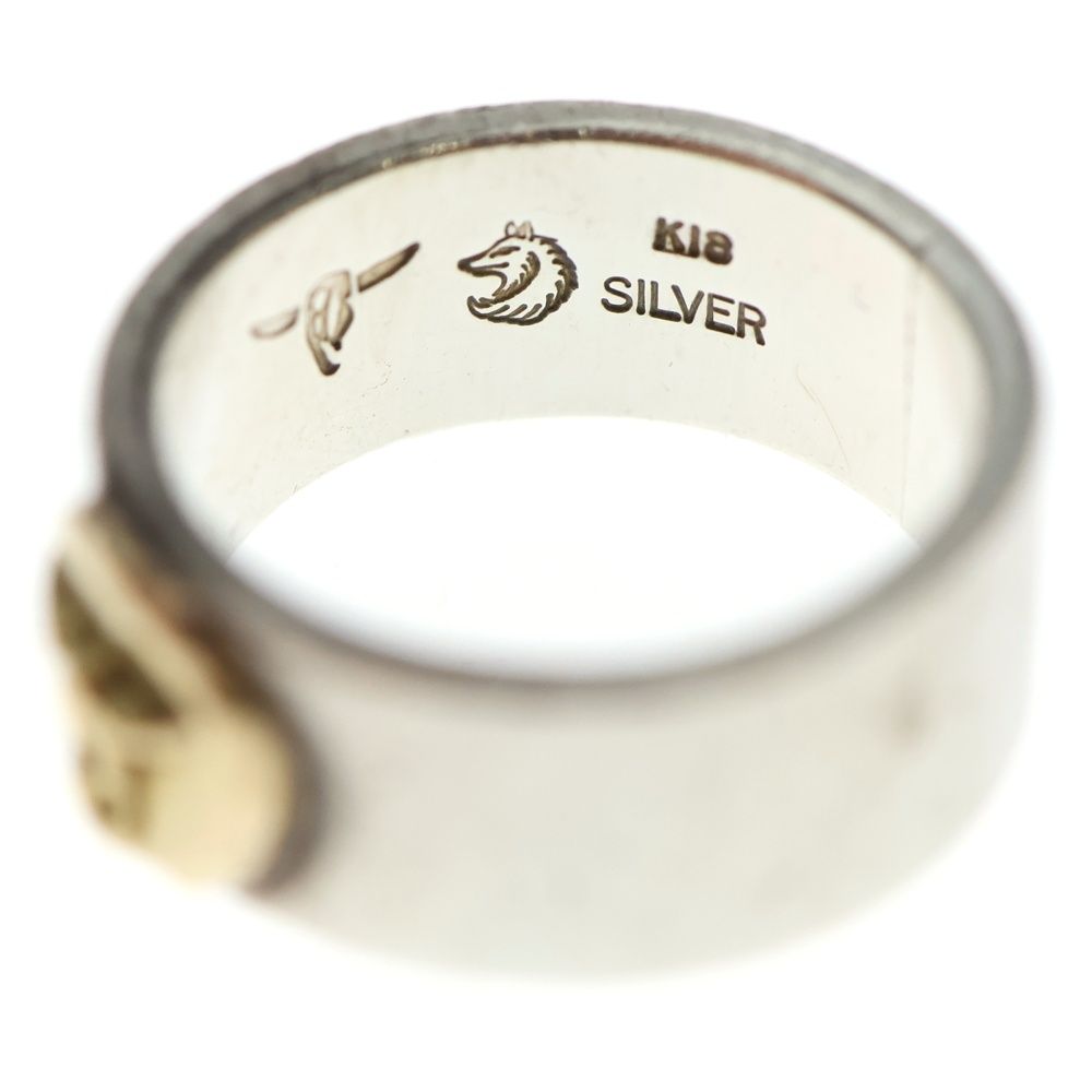 TADY & KING (タディアンドキング) 平打ちリングK18ロングホーン