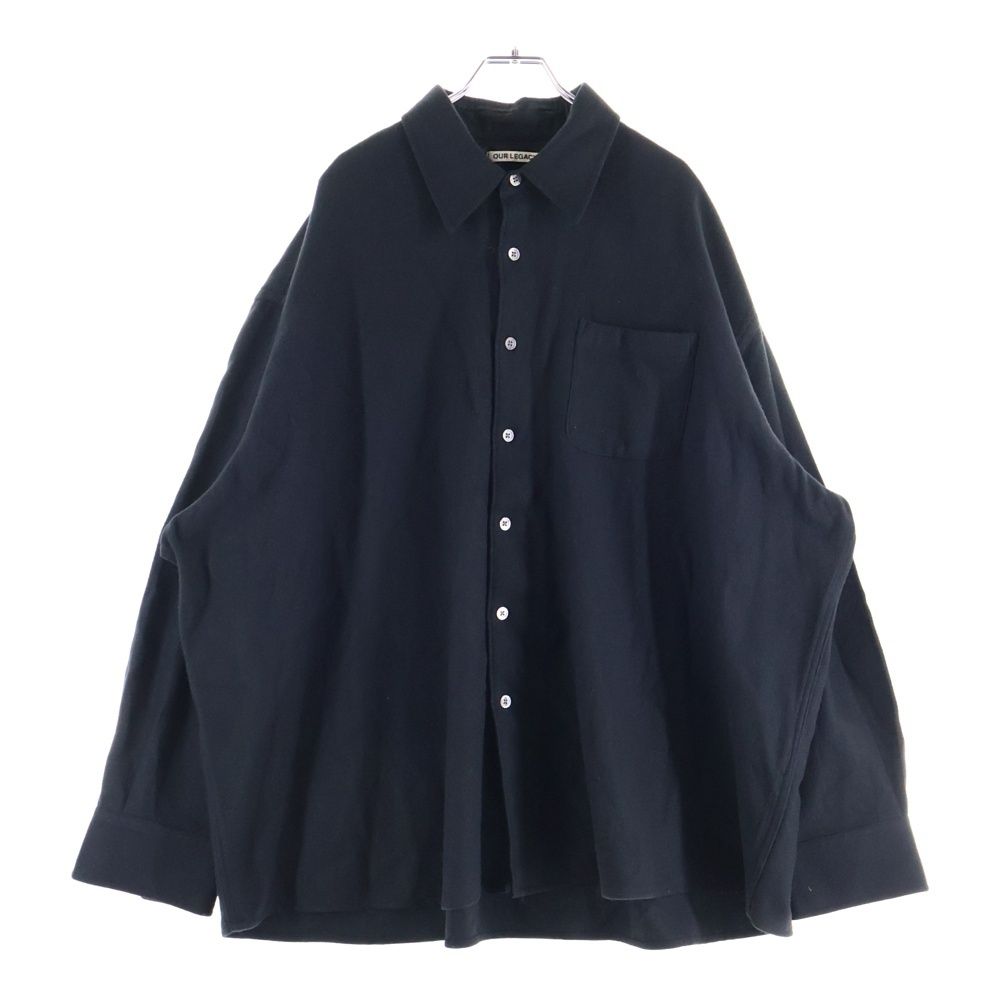 OUR LEGACY (アワーレガシー) BORROWED SHIRT ボロウドシャツ ウール
