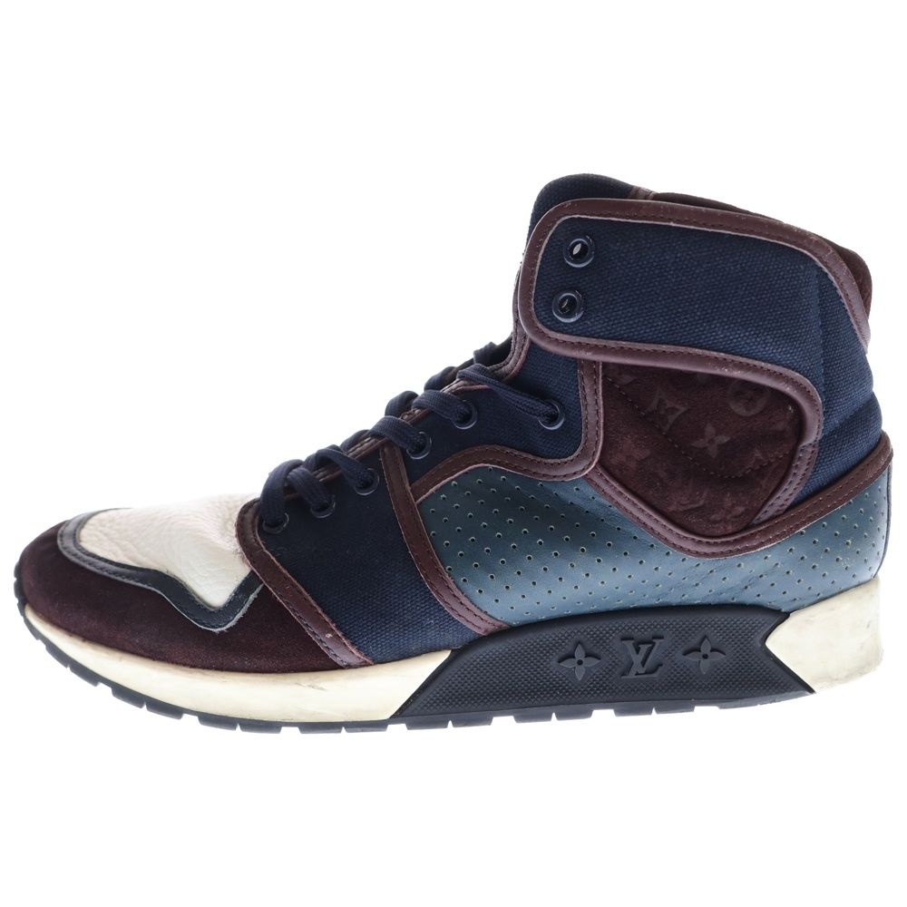 LOUIS VUITTON (ルイヴィトン) モノグラム スエード コンビレザー