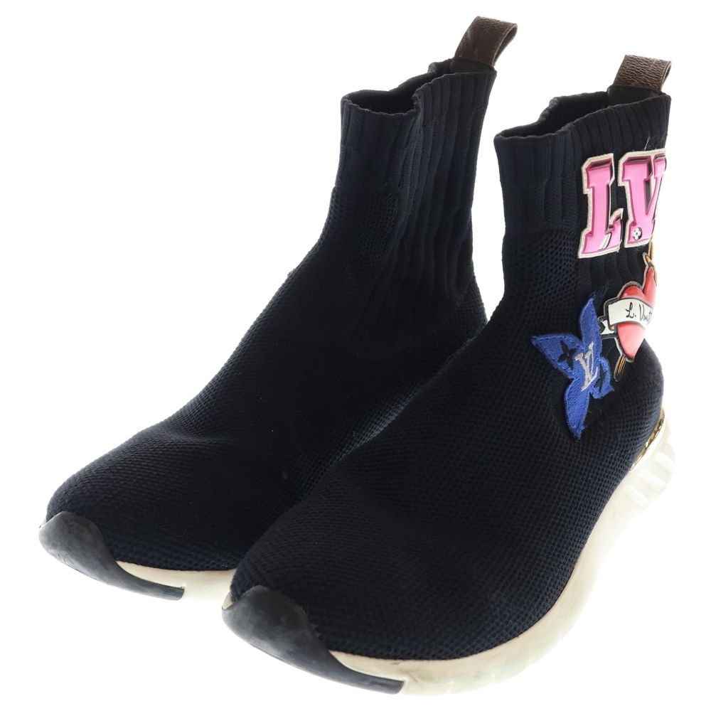 LOUIS VUITTON (ルイヴィトン) ブラックハートライン ワッペンロゴ