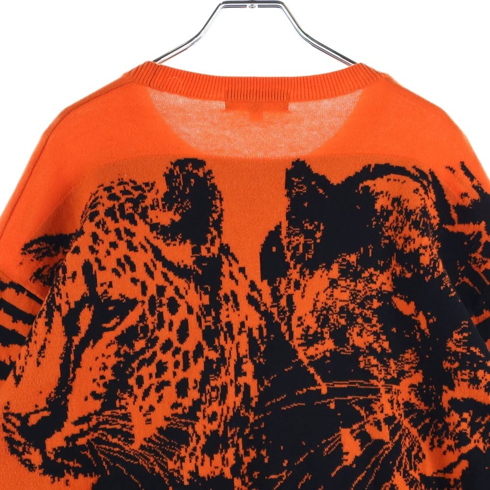 SUPREME (シュプリーム) 23AW Big Cats Jacquard L/S Top ジャガード