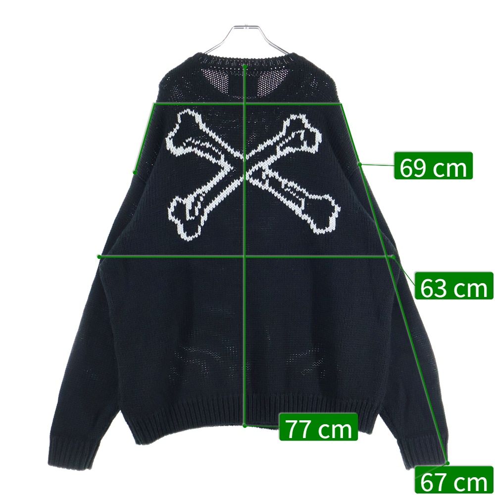 即完品♡ 美品♡♡ WTAPS 22FW ARMT SWEATER 入手困難品♡ WTAPS（ダブルタップス） 22AW ARMT/SWEATER/POLY.X3.0 222MADT-KNM02