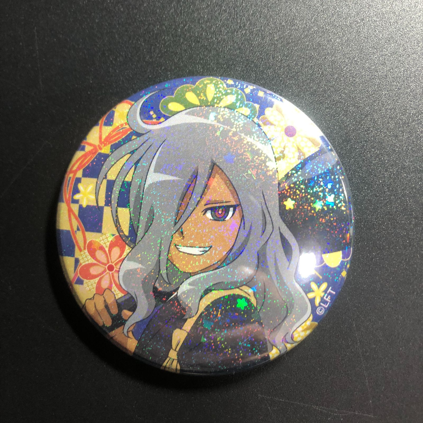 イナズマイレブン 灰崎 ホロ版 マルイ限定 缶バッジ オリオンの刻印