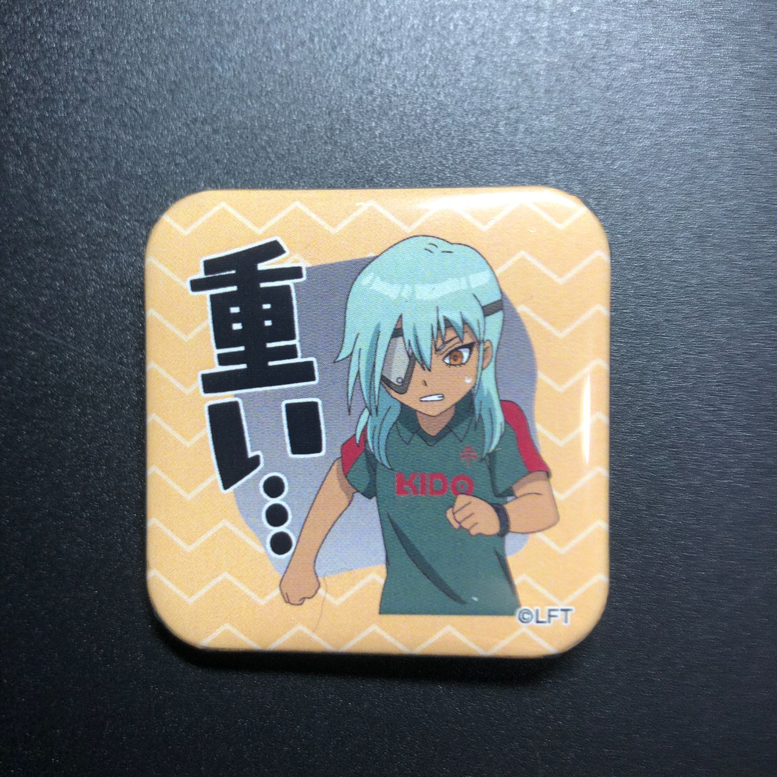 イナズマイレブン 佐久間 マルイ限定 スクエア缶バッジ オリオンの刻印