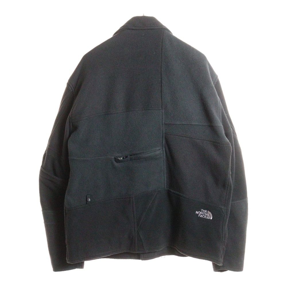 OLD PARK パーク THE NORTH FACE ノースフェイス 再構築 フリース ダブルライダースジャケット 裏地星条旗 ブラック