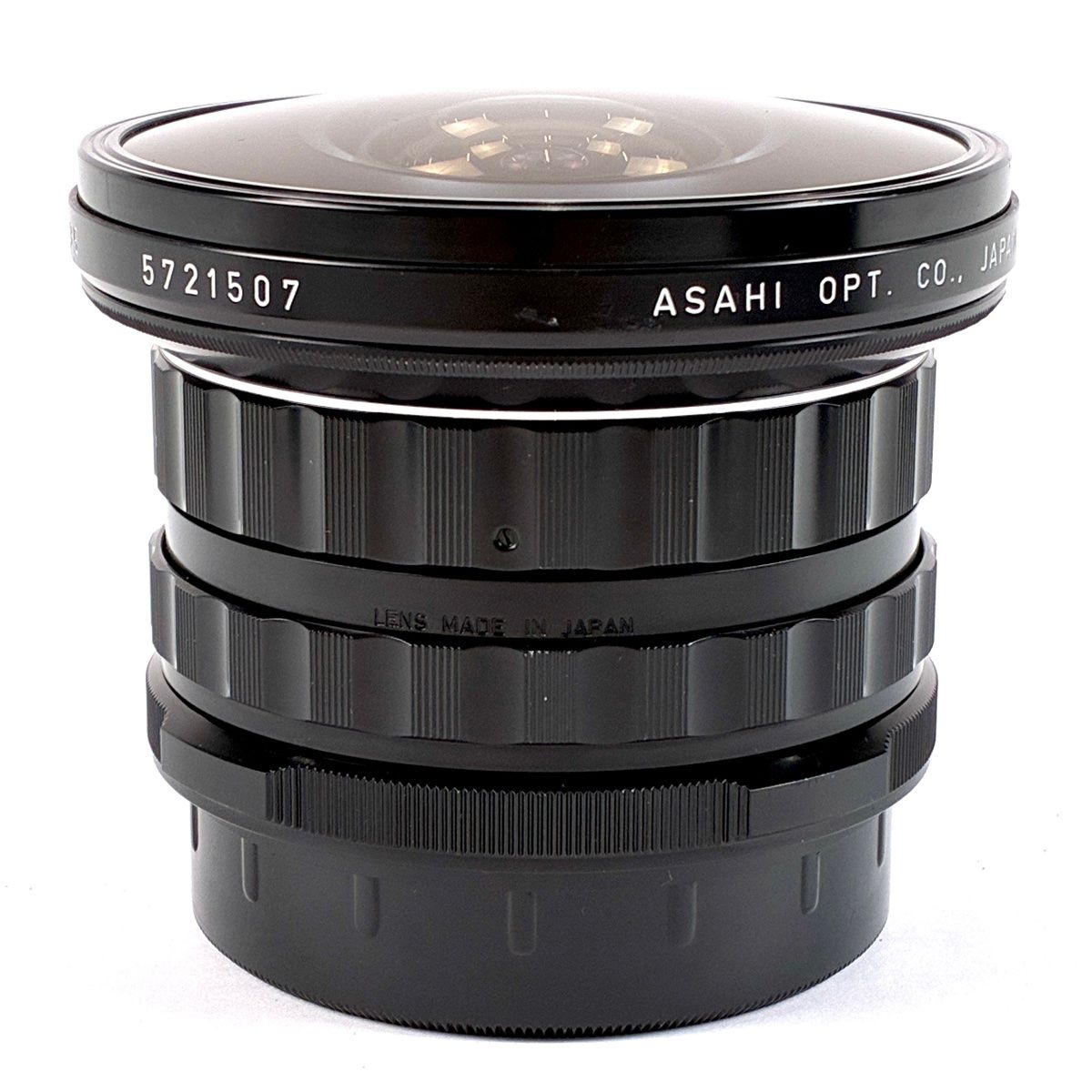 ペンタックス PENTAX FISHEYE TAKUMAR 6 X 7 35 mm F 4 5 67 バケペン用 中判カメラ用レンズ