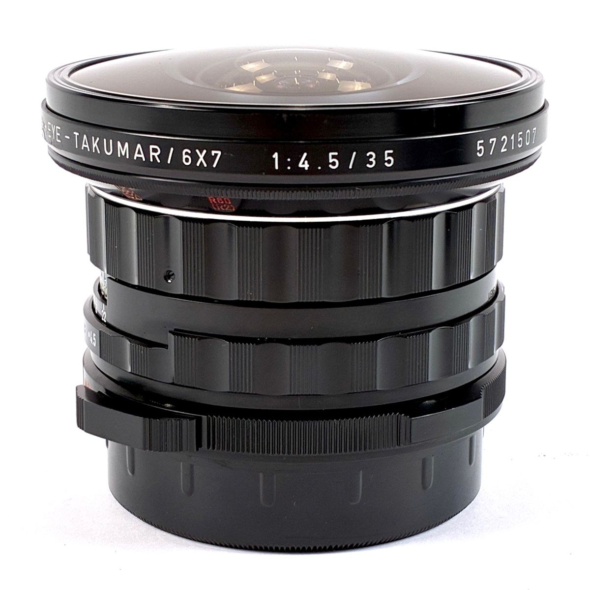  ペンタックス PENTAX FISHEYE TAKUMAR 6 X 7 35 mm F 4 5 67 バケペン用 中判カメラ用レンズ その他 カメラ
