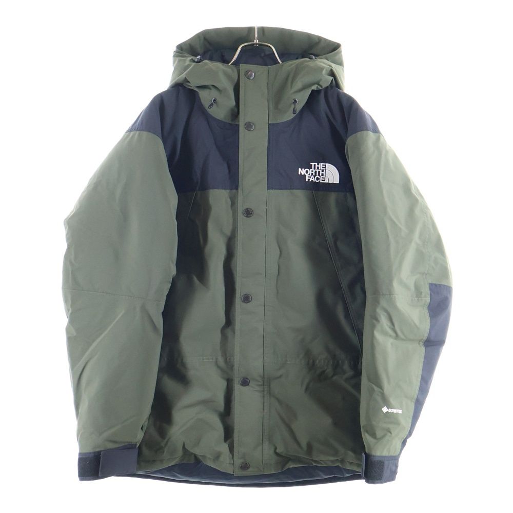 THE NORTH FACE ザノースフェイス DOWN JACKET ゴアテックス マウンテン ジップアップ ダウンジャケット カーキ ND 92237