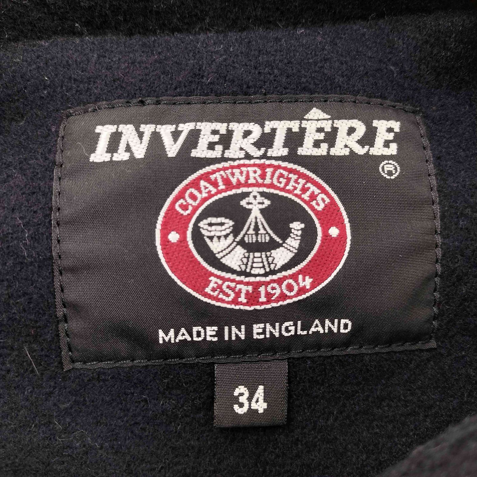 インバーティア INVERTERE 英国製 ダッフルコート レディース US：34