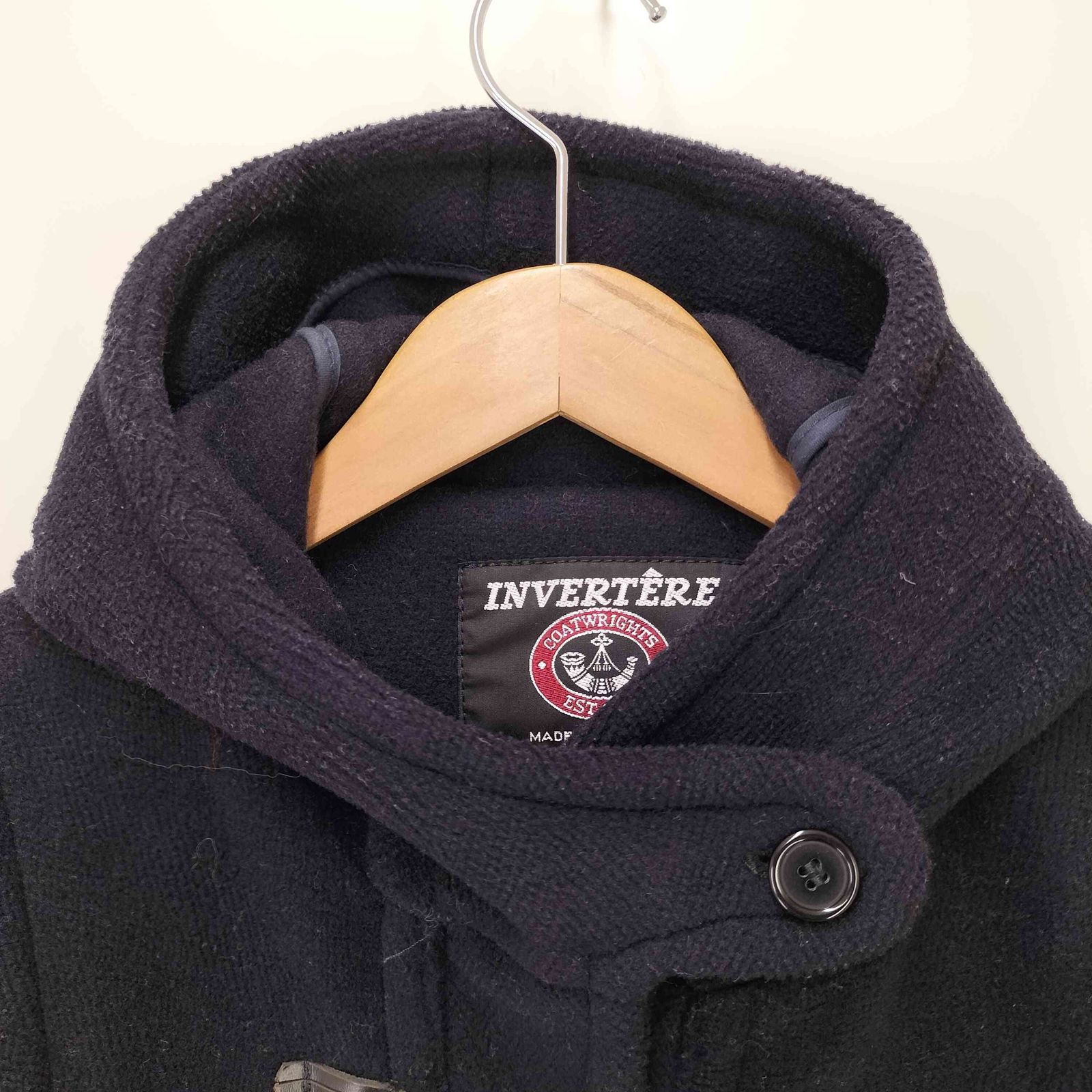 インバーティア INVERTERE 英国製 ダッフルコート レディース US：34
