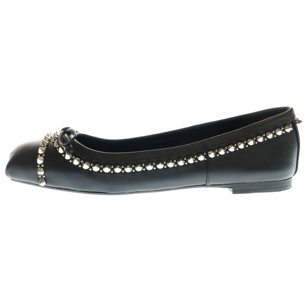 CHRISTIAN LOUBOUTIN クリスチャンルブタン Mamadrague Studded Ballet Flats スタッズ レザーシューズ ブラック レディース