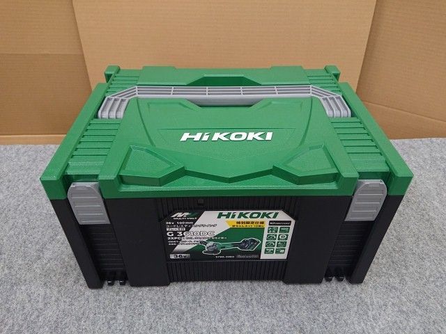  ♥品 ハイコーキ G 3610 DC 2 XPCZ 特別 研ちゃんカット 付 コードレスディスクグラインダ アグレッシブグリーン マルチボルト 電池 充電器 ケース付 グラインダー 研磨機