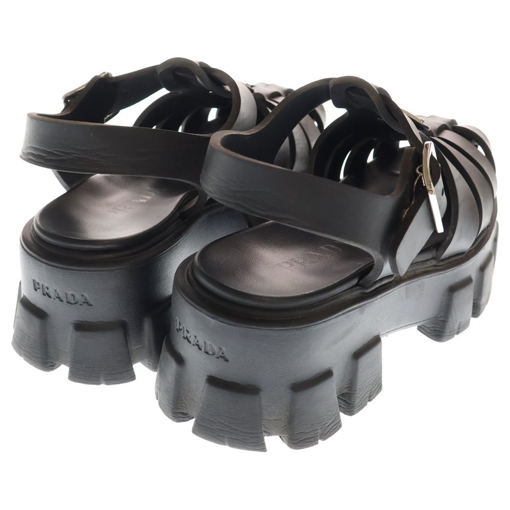 PRADA (プラダ) モノリス トライアングルロゴプレート ラバー